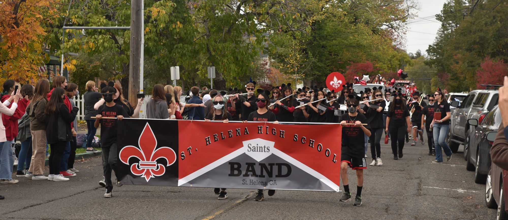 St. Helena High School band